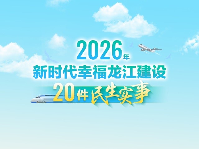 【图解】一图读懂2026年新时代幸福龙江建设20件民生实事
